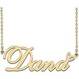 Dana dana Pendant Necklace Arabic Name Personalized Arabic Calligraphy Custom Name Jewelry Calligraphy Islamic Calligraphy Gift (Line in Picture)