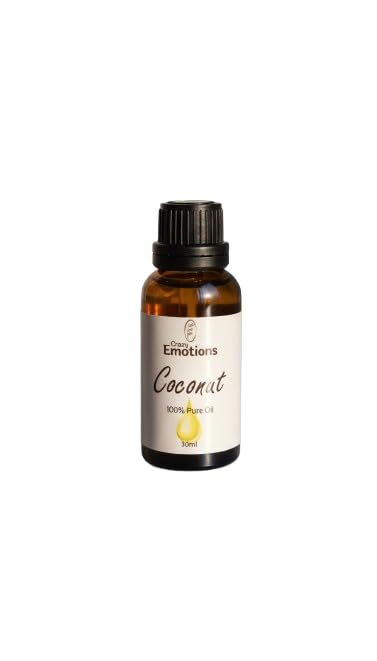 Crazy Emotions 100% Organic Fractionated Coconut Oil 30 ml