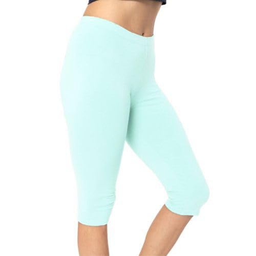 Nawaem Cotton Legging Pantacourt For Women - Parent Nawaem-Pantacourt/WH-S*PA