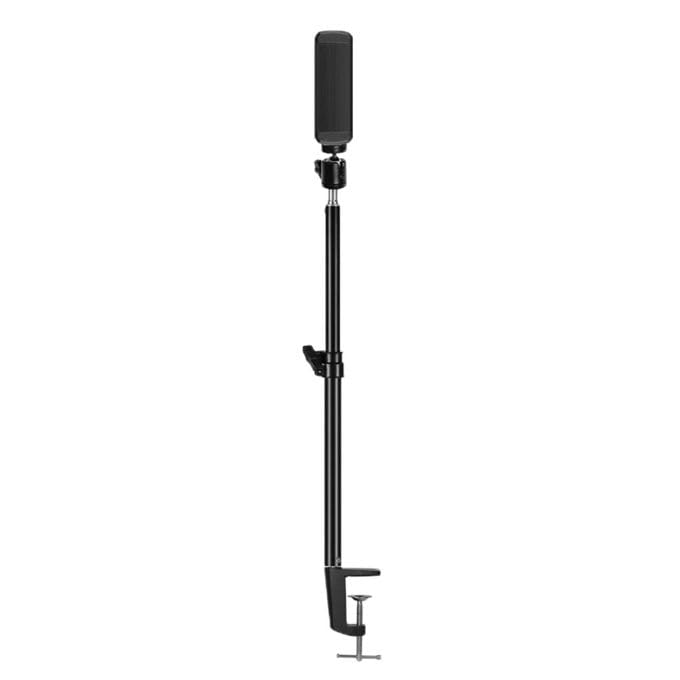 Table Light Clip Holder with 1/4" Swivel Head with Hook for Mobile Phone Ring Lighting Makeup Photography Camera - Stand
