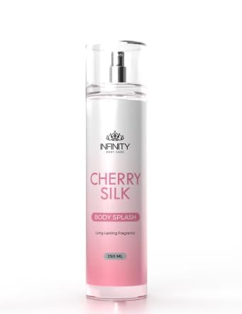 Infinity Clinic Pharma Body Splash, Cherry Silk, Refreshing Body Mist, 250ml, Light Fragrance, Quick-Drying Formula