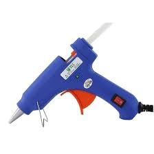 AC-250Hot Melt Glue Gun, Upgraded 40-60W High Temp Mini Hot Melt Glue Gun Kit for DIY Projects, Arts and Crafts, Home Quick Repairs & Sealing, Artistic Creation - Blue