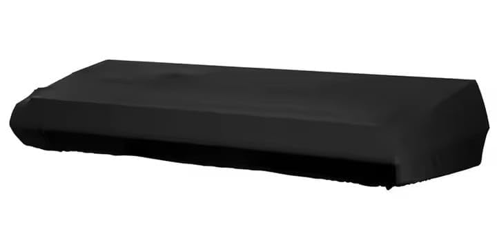 Piano Keyboard Dust Cover, 88 Key, Black, Protective Case, Dust and Dirt Proof