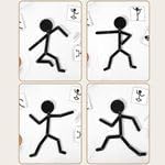 Kinetic Card Game for Exercises and Activities, Focus Development and Brain Fitness, Simple and Easy to Use