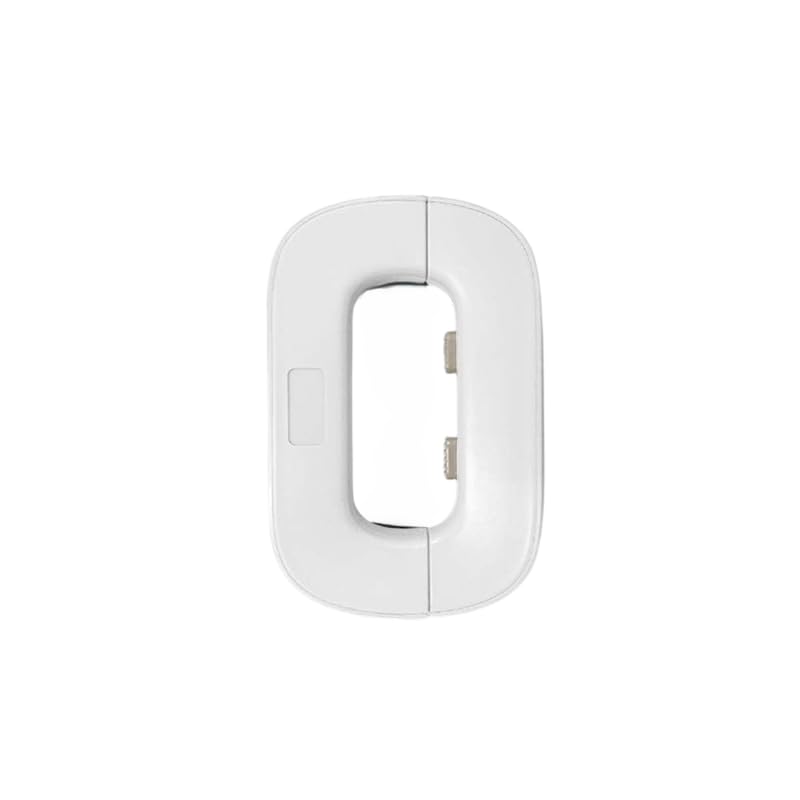 Circle M Refrigerator Lock, Upgraded Child Safety Fridge Lock, Freezer Lock with Double Button Design, Strong Adhesive Toddler Baby Kids Safety Door Lock, No Tools or Drilling Needed (White)