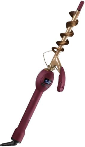 BA-294 Digital Curling Iron, Professional Temperature Control Up to 980°F Thin Shaft