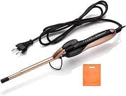 Inzosalon Hair Straightener/Round Curl Kef/Temperature Control/Fast Heating/Hair Protection
