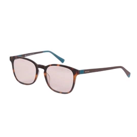 WEST Wayfarer Sunglasses For Unisex, Brown Frame, Light Brown Lens