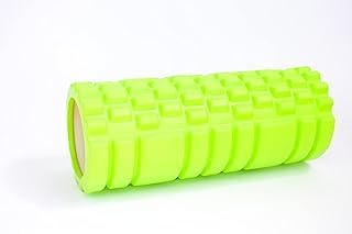 SMART FIT ® Powerful Foam Exercise Roller, Fitness Equipment, Yoga, Pilates for Deep Tissue Massage, Sports Accessories, Muscle Massager Block by Active Forever (Green)