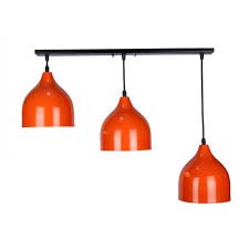 Naomi Red Trio Pendant