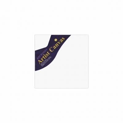 Keep Smiling Canvas Drawing Board, 20 cm × 20 cm Size, White