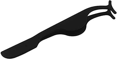 Alis AL-052 False Eyelashes Extension Tweezers Nipper for Lashes Application and Removal (Black)