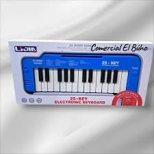 Blue 25 Keys Electronic Piano Toy for Kids with Multiple Sound Effects