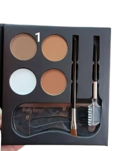 Pretty Woman Eyebrow Powder Kit with Wax No.1
