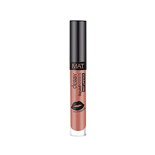 Debby LiquidKisses Matte Lipstick 01 Beige Nude – Long Lasting Creamy Matte Lip Color
