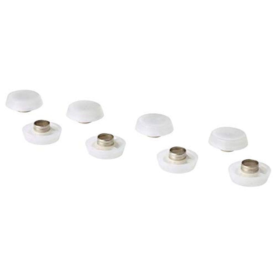 FIXA Floor Protectors with Rivet, Transparent, Moisture Damage Protection