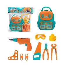 Next Store Kids Repair Tool Bag Toy, Safe Hand Tool Kit, Develops Imagination and Creativity, Interactive Play Experience, Ideal Gift for Kids, Compatible with All Devices.