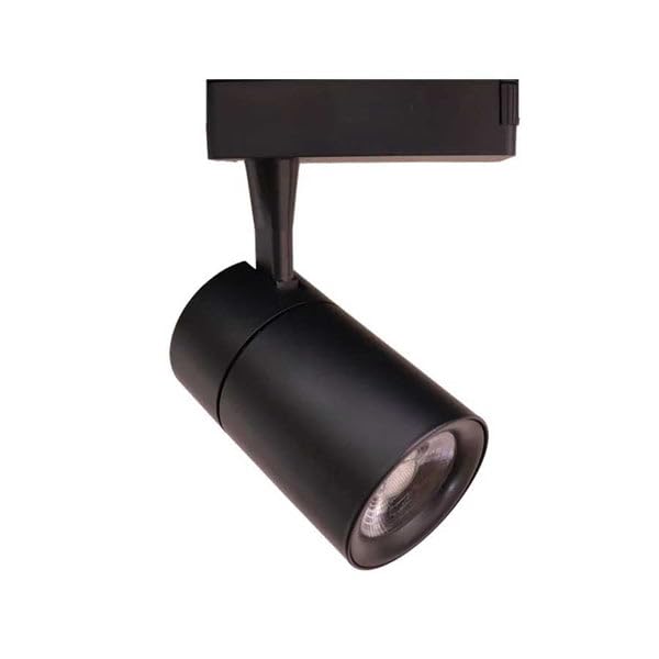 MIRA Spots Led Adjustable Tracklight (For Ceiling & Walls) 35Watt - Color: Black - Worm - سبوت لايت تراك - 35 وات,اسود اللون, للاسقف والحوائط - اضاءه ورم (اصفر) (Art Deco1)
