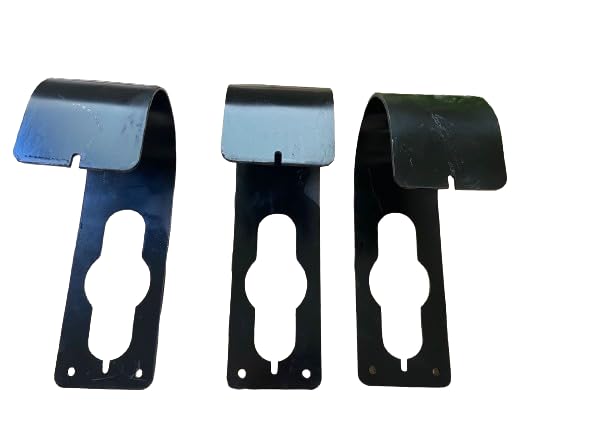 MySouq-Store (3PC) Garden Hose Hanger Wall Mount Heavy Duty Hose Holder Hook Fit to Expandable Hose