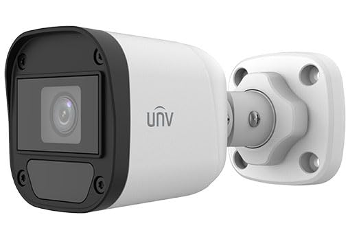 كاميرا مراقبة خارجية يوني فيو (UNV) بدقة 2 ميجابكسل (موديل UAC-B112-F40) - عدسة ثابتة 4.0 مم، رؤية ليلية ذكية، مقاومة للماء والغبار (IP67)، تدعم (TVI/AHD/CVI/CVBS) BNC - ضمان الوكيل 01150652084