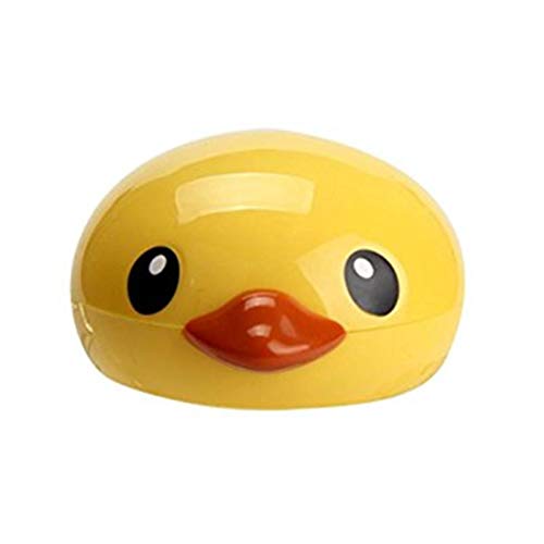 Cute Duck Popular Mini Contact Lens Case Box Travel Kit Easy Carry Mirror Container