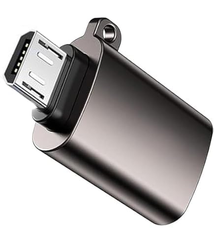 OTG Male to USB 3.0 Female OTG Adapter Cable, Support Camera, Card Reader, Mouse, Keyboard, Hub, Piano, Black (Micro)