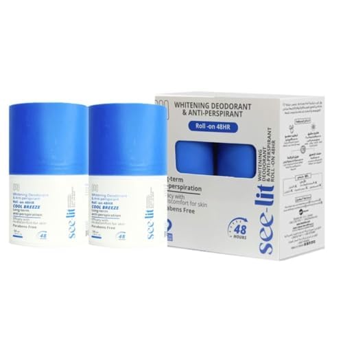 See- Lit Whitening Deodorant Roll On Cool Breeze 50ml 1+1