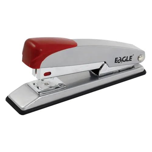 Stapler Paper Eagle 204 Body Iron Distinguished For All Office Work - LONG LIFE ETADA - COME MULTI COLORS