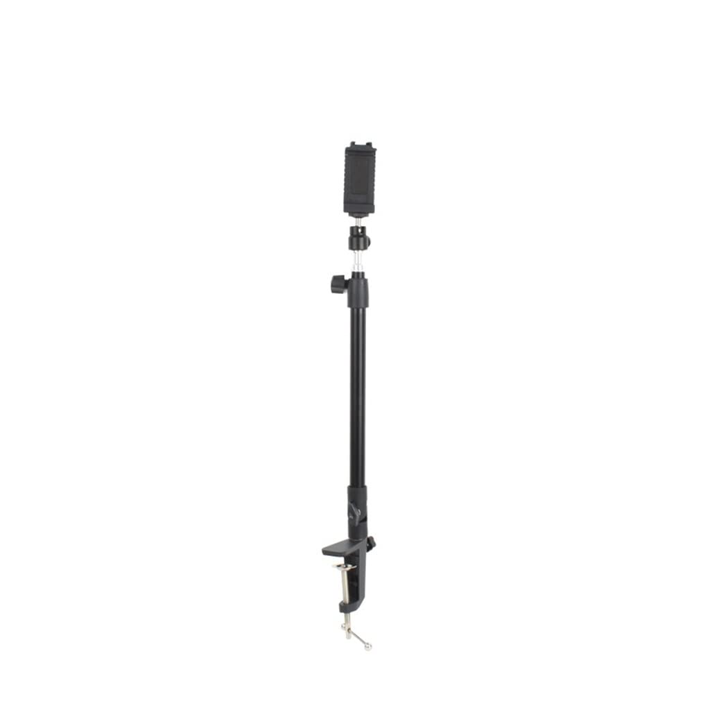 Multifunctional Projector Stand, Foldable & Retractable, Height Adjustable, Compatible with Smartphones, Tabletop Mount, Black