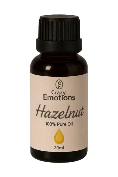 Crazy Emotions 100% Pure Cold-Pressed Hazelnut Oil 30 ml