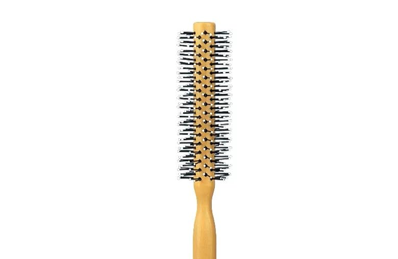 Round Brush, Small Round Hair Brush for Men and Women to Reduce Frizz, Prevent Dryness and Split Ends for Men and Women Hair Styling Detangling Thin Hair and Beard (Thermal)