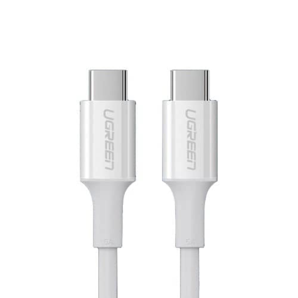 UGREEN 5A USB-C 2.0 To TYPE-C, Male To Male Data Cable 5A (2M) - White