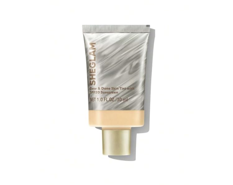 Skin Tint Liquid with SPF20 Sunscreen 30 ml, Light Moisturizing Face Cream