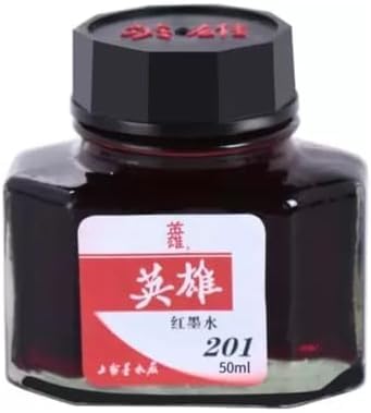 Hero Blue Ink Washable For Fountain Pens - Red