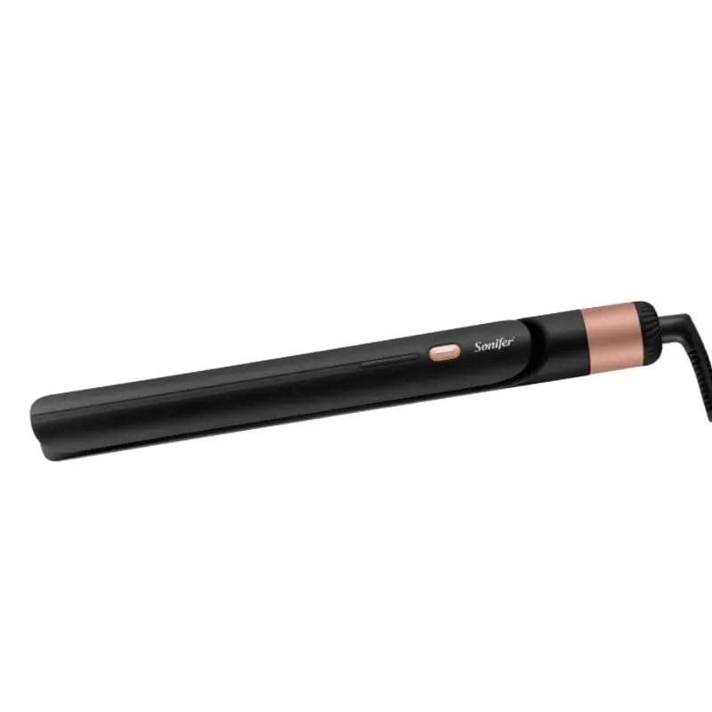 Sonnifer Hair Straightener for Women, Professional Styling Tool, Black and Rose Gold