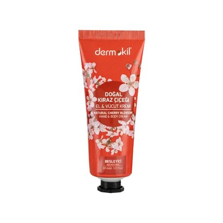 Natural Cherry Blossom Hand & Body Cream with Natural Cherry Blossom - 30ml