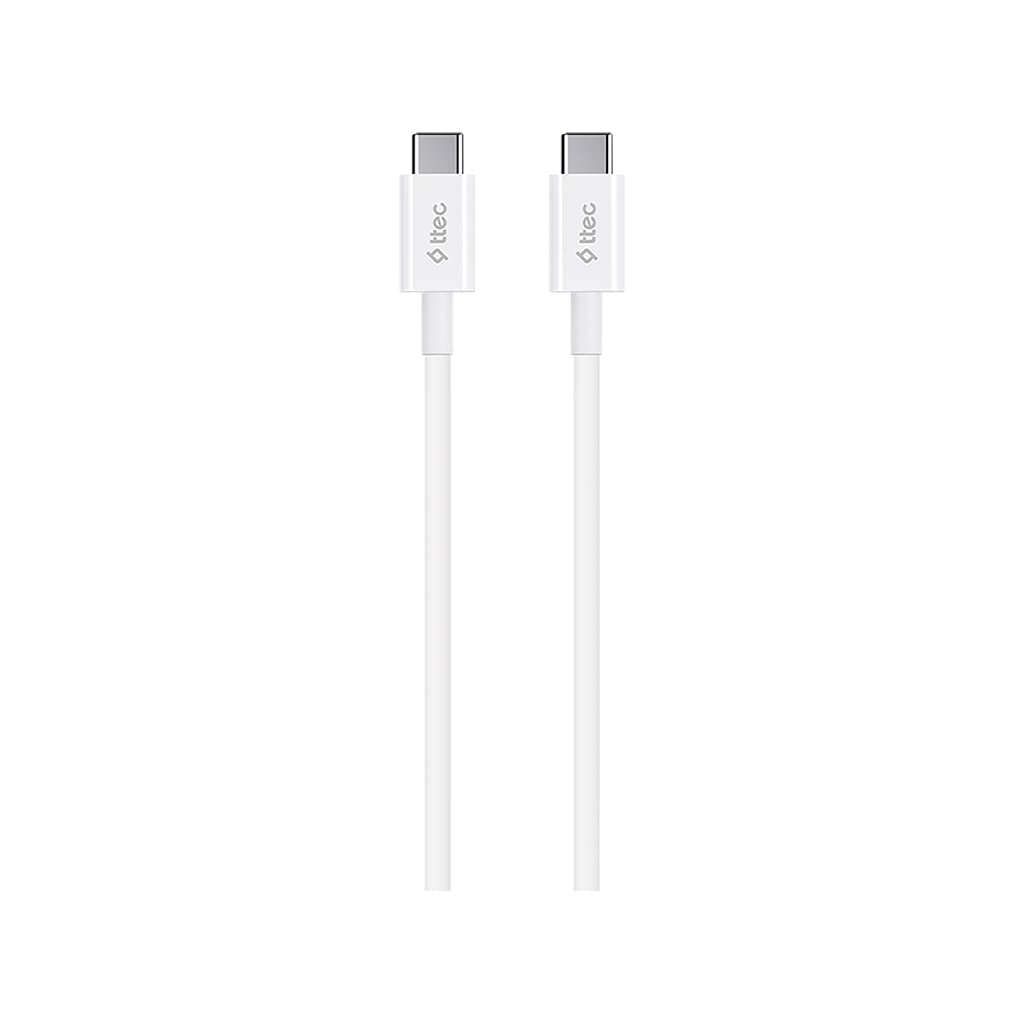 ttec AlumiCable USB-C to USB-C 150cm 100W PD/QC Fast Charge/Data Cable Space Grey Space Grey
