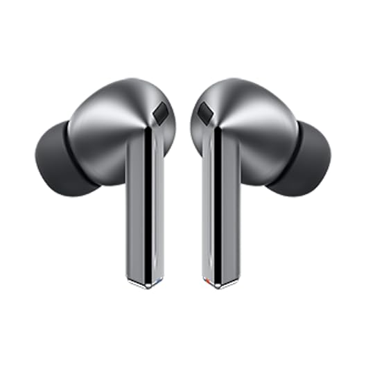 Wireless Earbuds, Buds Pro Bluetooth Headset Noise Control, 360° Sound with Hi-Fi Sound, Noise Cancellation, Silver Surround Sound