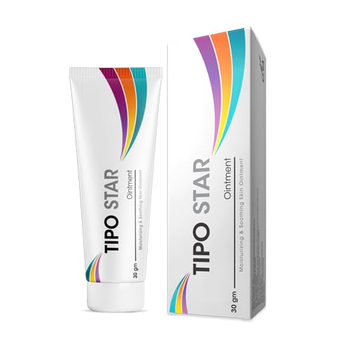 TIPO STAR Healing and Regenerating Ointment for Burns, Wounds, Skin Repair with Natural Oils, Herbal Extracts, Vitamin E, Aloe Vera