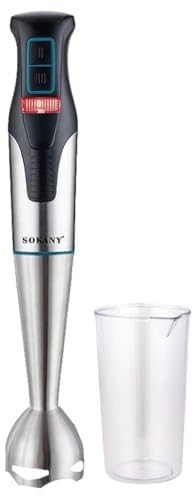 SOKANY SK-758 Hand Blender Stainless + Cup 1200W