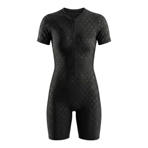 Women's Half Sleeve Swimsuit Shorts - Comfortable Quick Dry Swimwear High Stretch Beach Wear H.41