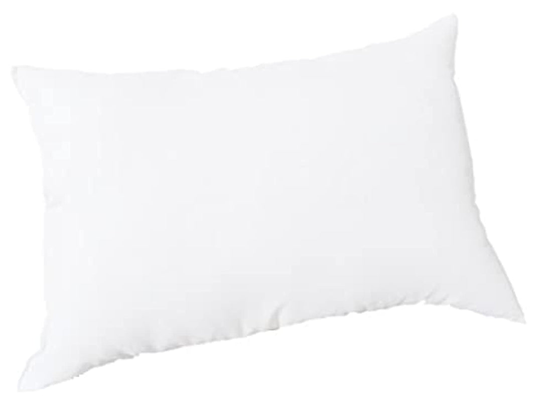 O.K Plain Fiber Pillow (White, 50x70)