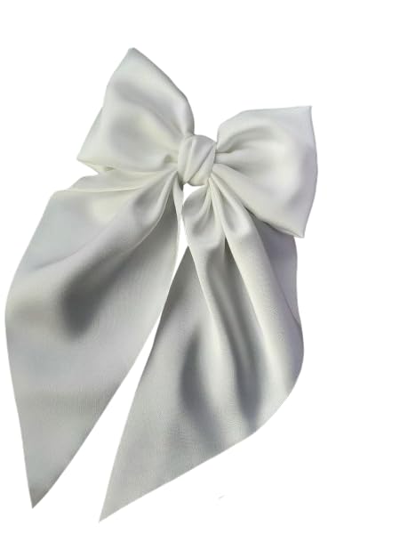 Satin Bow Hair Bow, Luxury Satin Fabric, Soft and Stylish, Suitable for Daily and Formal Looks