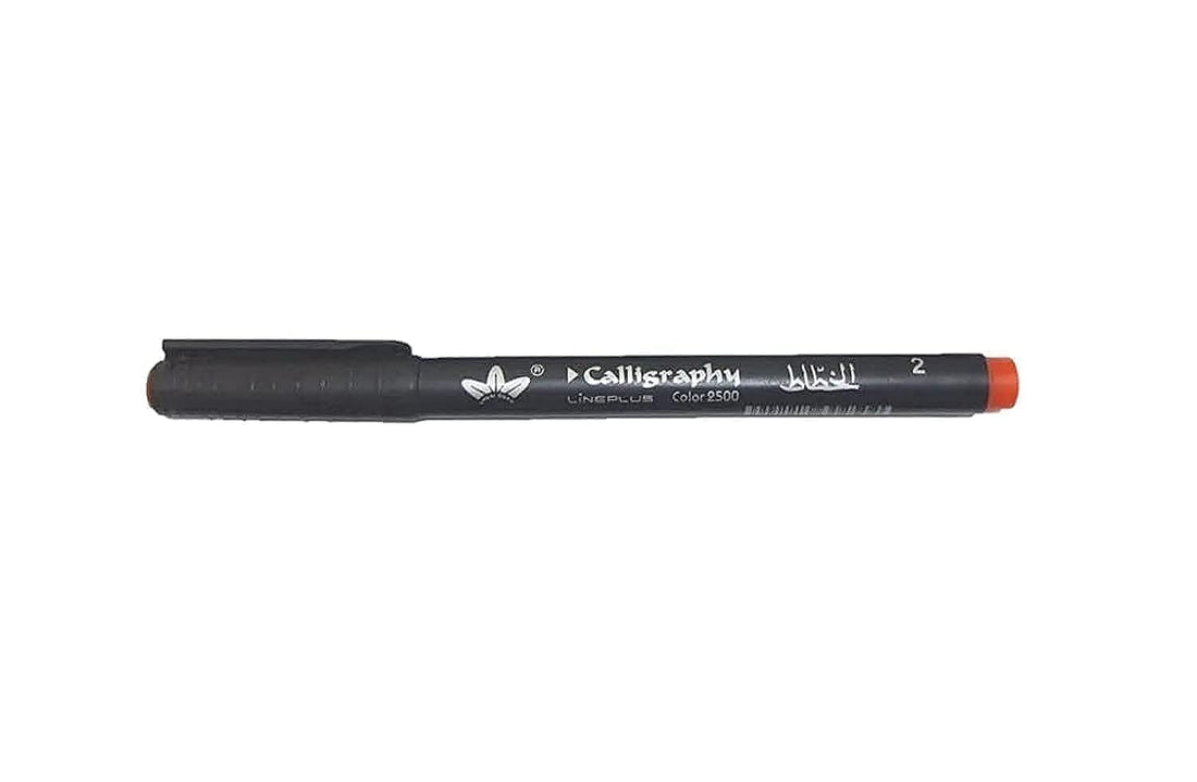 Calligraphy/red/ 2mm