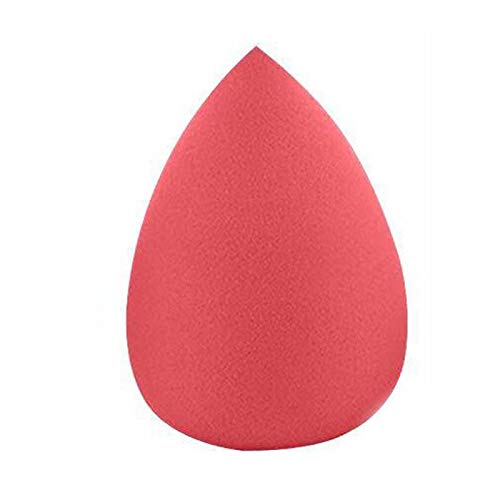 Women Makeup Beauty Foundation Puff Sponge Blender Flaw Blender Water Dropiets -Brick Pink_ with one years guarantee of satisfaction and quality