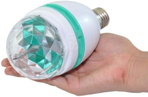 TRUE FIT®-Rotating RGB Disco Ball Light, Rotating Magic Ball Light, for Disco Birthday Party Club Bar Karokee Halloween Christmas # Rmadan - MultiColor