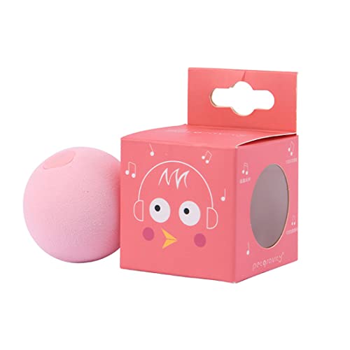 Dripping Ball Toy for Cats, with 3 Realistic Animal Chirping Sounds (Frog, Cricket, Bird) Interactive cat Toy and Catnip