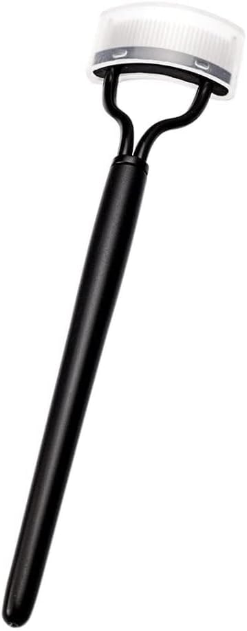 Black Eyelash Comb Brush Curler Mascara Applicator Stainless Steel Pins Handle Cosmetic Makeup Tools Creative and Exquisite Convenient Mascara Brushes