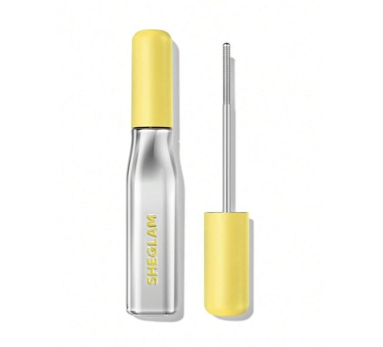 SHEE Eyelash and Eyebrow Glitter Gel Silver Yellow Eyelash Extension Volume
