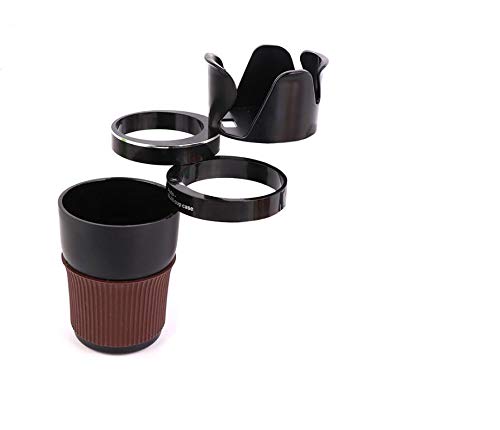 Beauenty Multifunction Car Cup Holder Storage Box Drink Cup Holder Auto Glasses Holder Car Organizer for Coin Keys Phone Stand